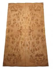 Eiche Maser Furnier Wurzelholz Maserholz B 37x21-22cm 4 Blätter 