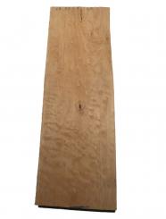 Muschel Ahorn Holz quilted maple Tonholz 67x22cm 49mm 