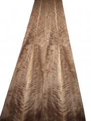 Nussbaum Riegel Holzfurnier Furnierholz 3J 296x16,5-19cm 2 Blätter 