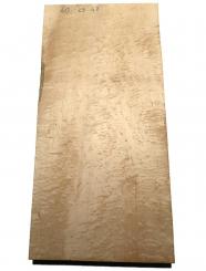 Muschel Ahorn Holz Quilted Maple Tonholz 60x29cm x 47mm 