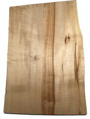 Riegelahorn Holz geriegelt Tonholz curly 70x44-47cm x 23-24mm 