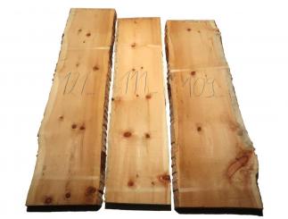 Zirbenholz Zirbelkiefer Arve Holz Zirbe 109x30-37cm x 52-53mm 
