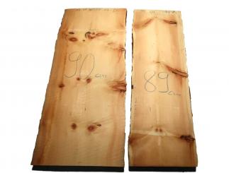 Zirbenholz Zirbelkiefer Arve Holz Zirbe 89x29cm x 48-51mm 