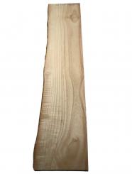 Eschenholz Riegel Brett Esche Curly 113x24-27cm x 21-22mm 