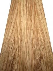 Zebrano Holz Furnier Zebrawood 1G 148x19-20cm 4 Blätter 
