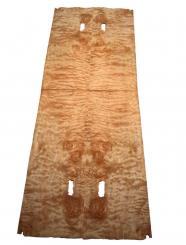 Muschel Ahorn Furnier Quilted Maple 1i 81x31-33cm 2 Blätter 