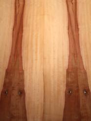 Birnbaum Furnier Holz Birnenfurnier 2Y 141x17-20cm 4 Blätter 