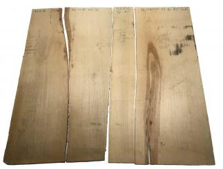 4x Eschen Brettchen Eschenholz DIY 72x10-30cm x 8-9mm 