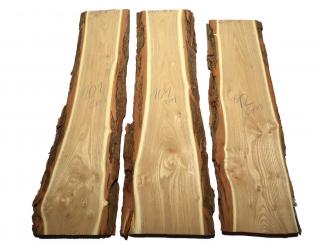 Akazienholz Robinie Holz DIY Akazie 92x24-27cm x 29mm 
