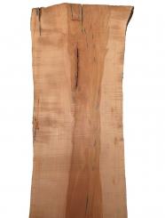 Speierling Brett Holz mit Kern rustikal 76x25-37cm x 23mm 