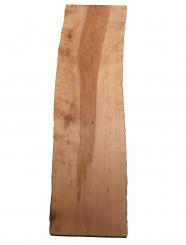 Speierling Brett Holz mit Kern rustikal 85x22-26cm x 23mm 