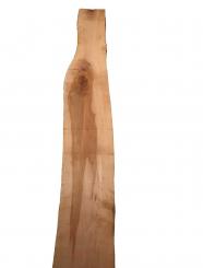 Speierling Brett Holz mit Kern rustikal 147x17-23cm x 22-23mm 