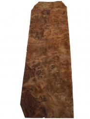 Nussbaum Wurzelholz Furnier Maser 2W 110x26-37cm 2 Blätter 