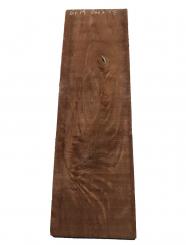Nussbaum Holz Pyramide Maser geriegelt 61x19cm x 26-27mm 