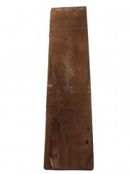 Nussbaum Holz Pyramide Maser geriegelt 62x15,5cm x 25-26mm 