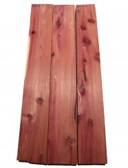 3x Aromatische Rot Zeder Holz Wacholder 84x11-13cm x 50mm 