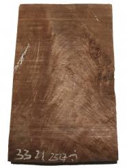 Nussbaum Holz Pyramide für Kleinteile 33x21cm x 25-27mm 