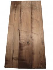 3x Nussbaumholz Walnussholz Brett 102x17cm x 24mm W1 