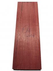 Amarant Holz Purpleheart Brett 64x21,5cm x 48mm 