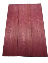 Amarant Pommele Holz Purpleheart wood 82x18,5-19cm x 22mm 