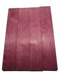 Amarant Holz Purpleheart Brett 83x15-15,5cm x 48mm 