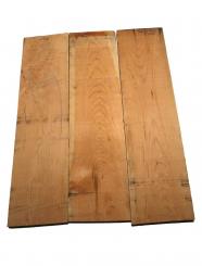 3x Kirschbaum Holz Kirschholz 92x24cm x 23-28mm A6 