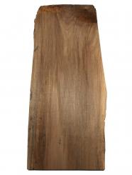 Walnussholz Brett Nussbaumholz wormy 90x33-38cm x 31mm 