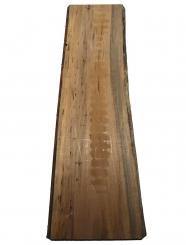 Walnussholz Nussbaumholz Nussholz wormy 101x29-33cm x 31mm 