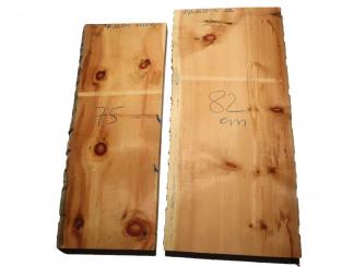 Zirbenholz Zirbelkiefer Arve Holz Zirbe 75x27-32cm x 49-50mm 
