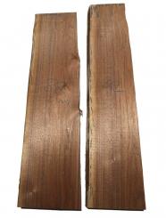 Nussbaumholz Walnussholz Nussholz 88x21-23cm x 60mm 