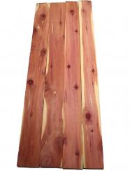 4x Aromatische Rotzeder Holz Wacholder 113x10-11,5cm x 24mm C1 