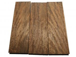 Amazakoue Riegel Holz Mutenje Curly 69x21,5-22cm x 46mm 