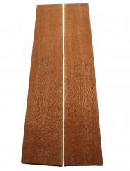 Perlholz Holz Lacewood Tonholz 87x15-16cm x 22-23mm 