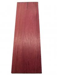 Amarant Holz Purpleheart wood Brett 75x25cm x 22mm 
