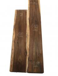 Palisander Holz ostindisch Sonokeling 88x19-20cm x 34-38mm 
