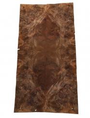 Nussbaum Wurzelholz Furnier Maser A 35x17-18cm 24 Blätter 