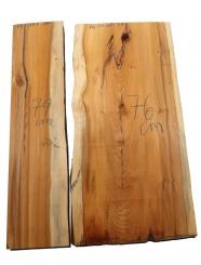 Eibe Holz Eibenholz Edelholz Brett 76x36-38cm x 37mm 