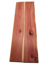 2x Aromatische Rotzeder Zeder Holz 119x19,5cm x 24mm 