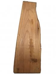 Walnussholz Nussbaumholz Nussholz wormy 98x22-29cm x 31mm 