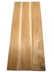 3x Ahornholz Ahorn Maple Holz Brett 102x14,5cm x 23mm S1 