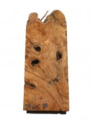 Oliven Wurzelholz Maser Epoxid Holz Drechseln 39x6-15cm x 80mm 