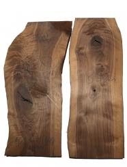 Nussbaumholz Walnussholz Nussholz 80x28-36cm x 41-47mm 