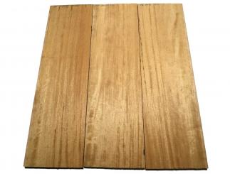 Movingui Holz Brett afrik. Satinwood 85x24-25cm x 22mm 