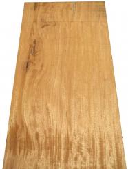 Movingui Holz Brett afrik. Satinwood 110x37cm x 22mm 