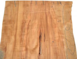 Apfelbaum Holz rustikales wildes Epoxid Holz 78x36-40cm x 30mm 