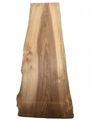 Walnussholz Nussbaumholz Nussholz wormy 105x28-40cm x 26mm 