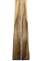 2x Black Limba Holz Tonholz Ofram 110x11cm x 50mm 