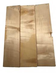 3x Ahornholz Ahorn Holz Brett 80x19,5cm x 23-24mm 