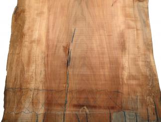 Apfelbaum Holz Baumscheibe rustikal 115x39-54cm x 45-47mm 