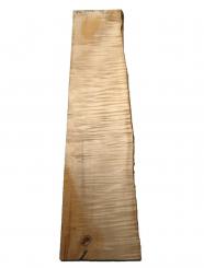 Ahorn Riegel Holz Riegelahorn Tonholz curly 85x19-22cm x 24mm 